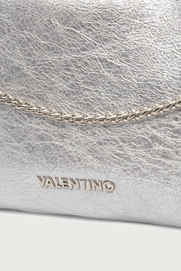 Torebka crossbody damska z imitacji skóry LUMI Valentino Bags VBSA6U13NPK srebrny