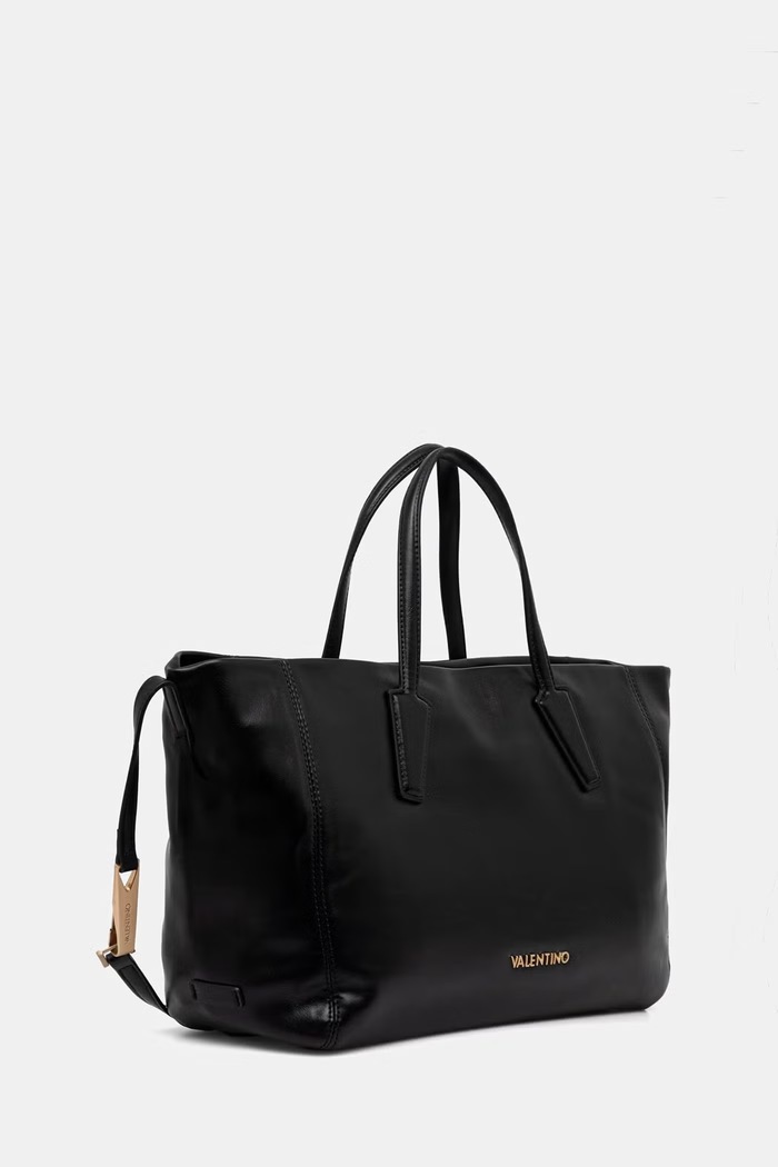Valentino Bags torebka shopper damska z imitacji skóry ALURA RE VBSA5H04 czarny AW26