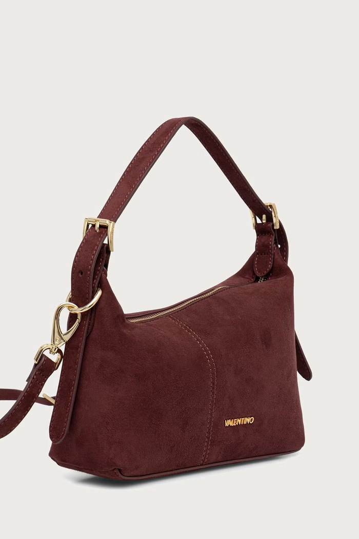 Valentino Bags Torebka crossbody damska YUKI VBSA6M07CAM bordowy AW26