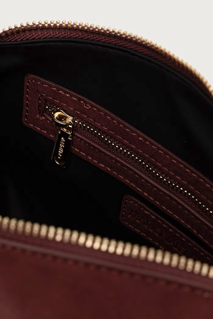 Torebka crossbody damska YUKI Valentino Bags bordowy VBSA6M07CAM