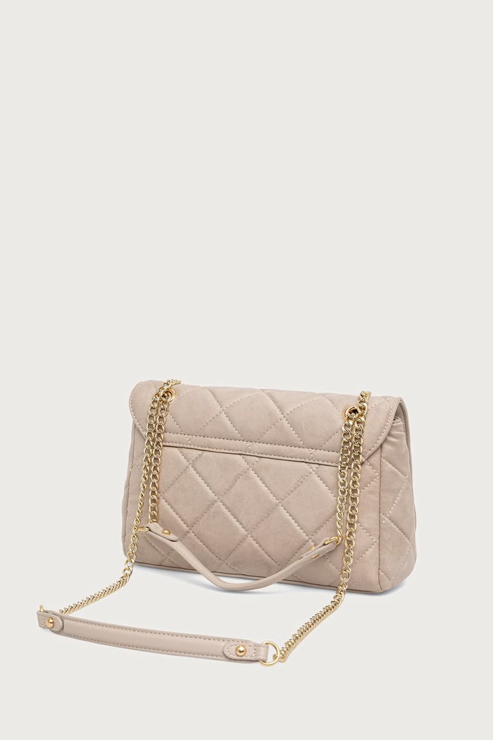 Akcesoria Valentino Bags Torebka damska OCARINA SUEDE VBSA9B02 beżowy