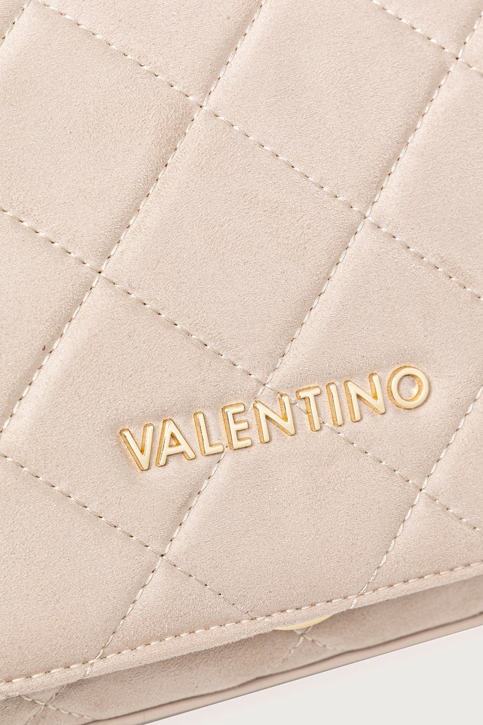 Torebka damska OCARINA SUEDE Valentino Bags VBSA9B02 beżowy