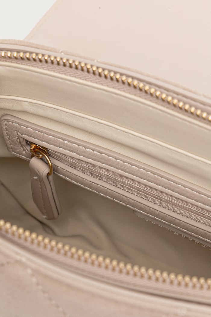 Torebka damska OCARINA SUEDE Valentino Bags beżowy VBSA9B02