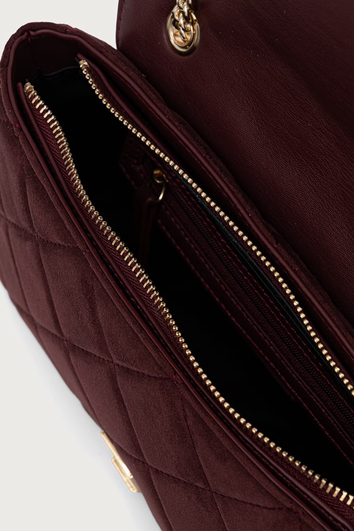 Torebka damska OCARINA SUEDE Valentino Bags bordowy VBSA9B02