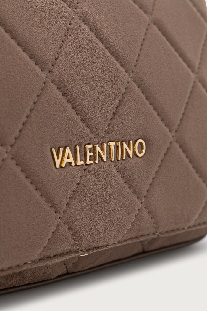 Torebka damska OCARINA SUEDE Valentino Bags VBSA9B02 brązowy