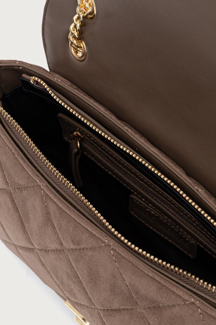 Torebka damska OCARINA SUEDE Valentino Bags brązowy VBSA9B02