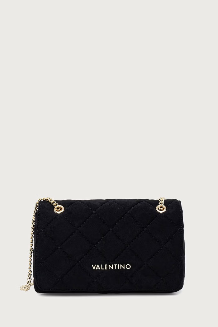 Valentino Bags Torebka damska OCARINA SUEDE czarny VBSA9B02
