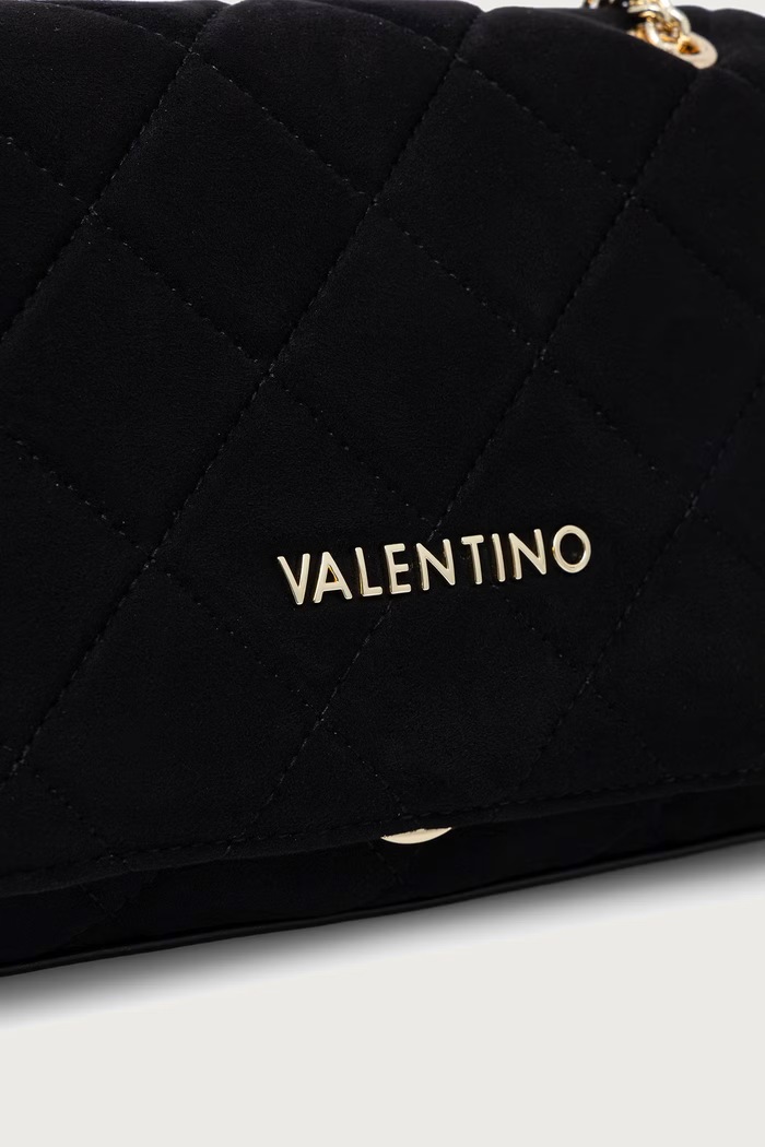 Torebka damska OCARINA SUEDE Valentino Bags VBSA9B02 czarny