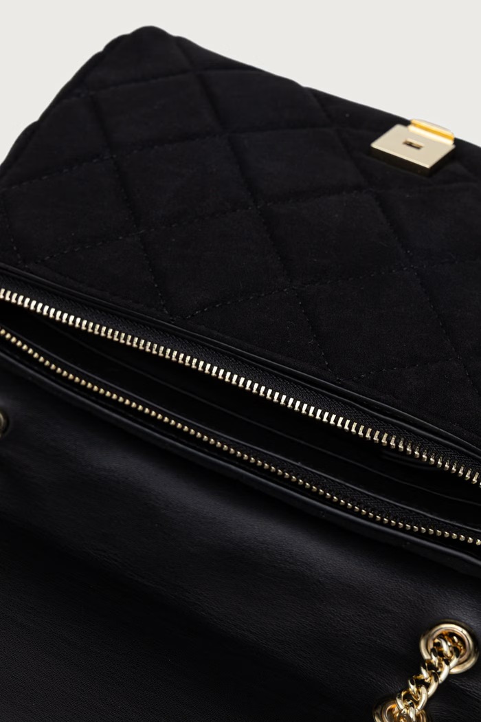 Torebka damska OCARINA SUEDE Valentino Bags czarny VBSA9B02