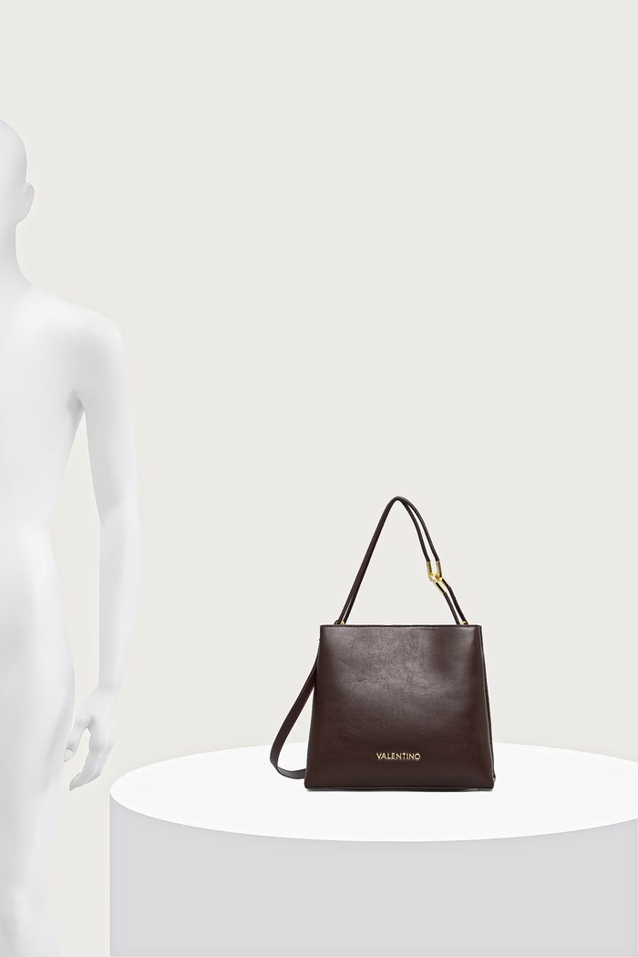 Torebka damska z imitacji skóry FABLE RE Valentino Bags brązowy VBSA5U07