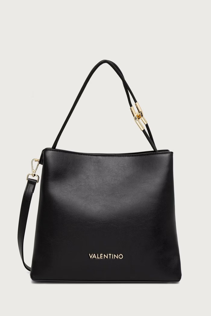 Valentino Bags Torebka damska z imitacji skóry FABLE RE czarny VBSA5U07