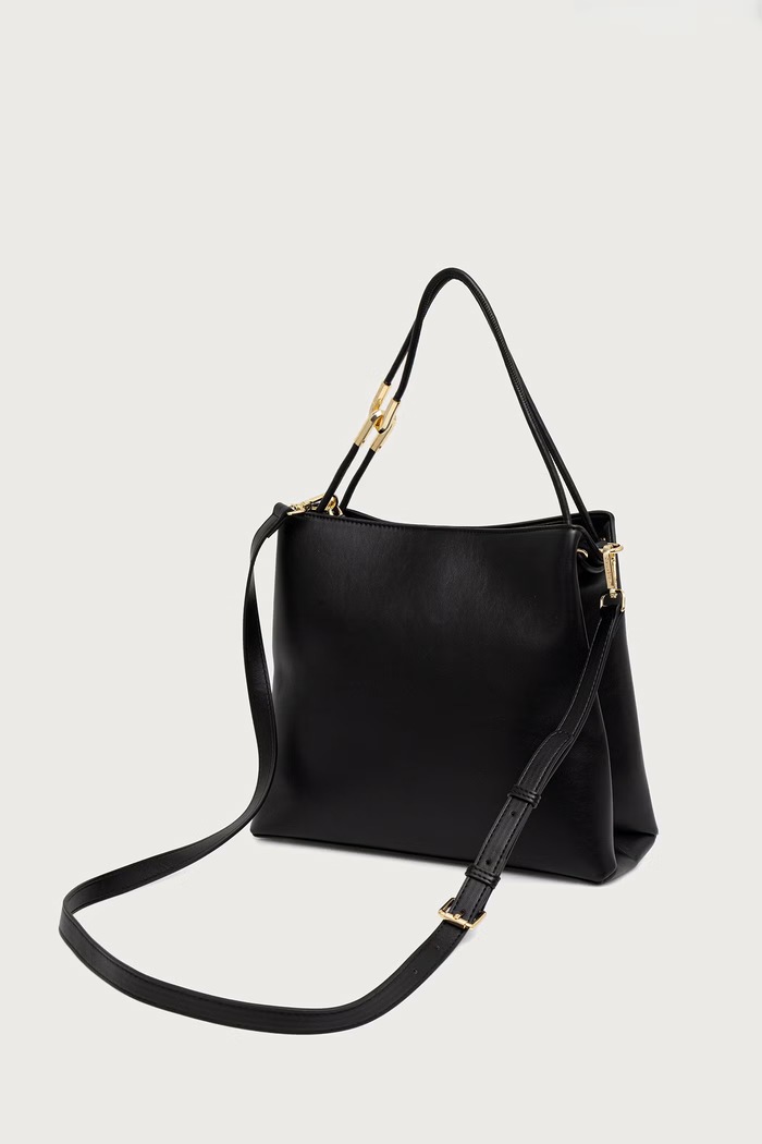 Akcesoria Valentino Bags Torebka damska z imitacji skóry FABLE RE VBSA5U07 czarny