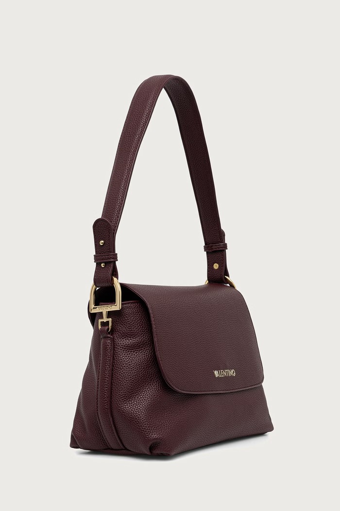 Valentino Bags Torebka damska z imitacji skóry THAOE RE VBSA5M09 bordowy AW26