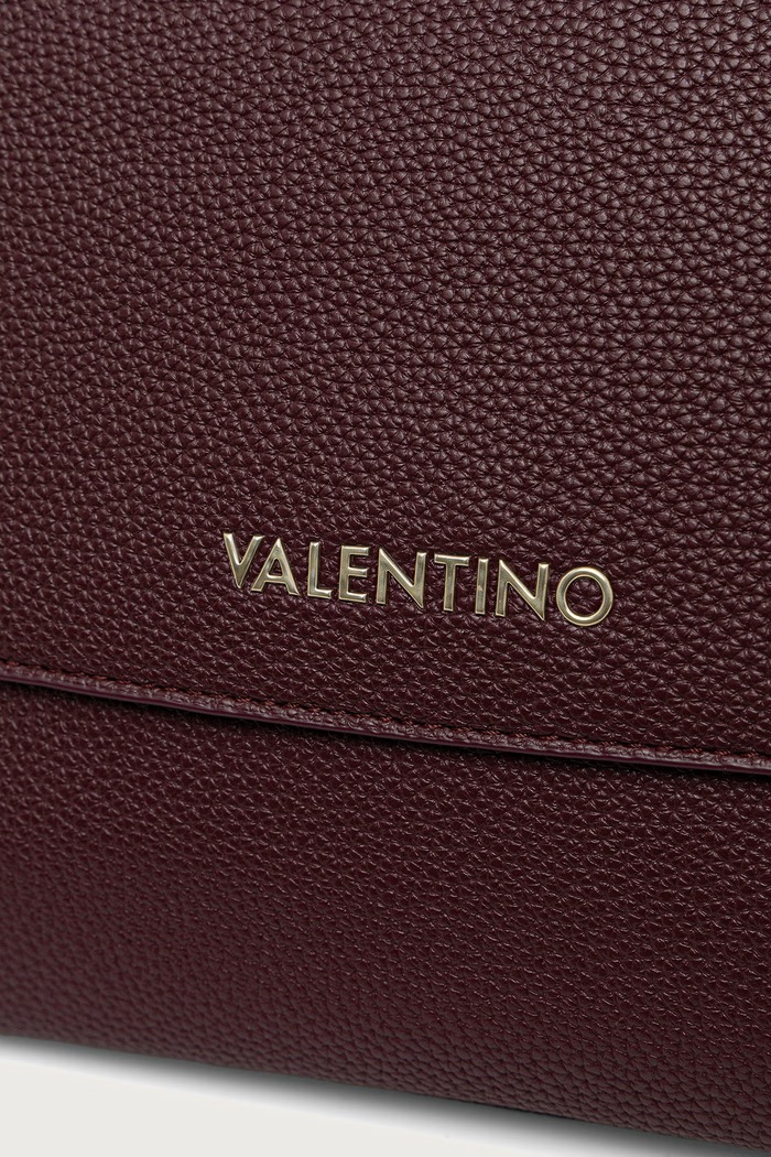 Torebka damska z imitacji skóry THAOE RE Valentino Bags VBSA5M09 bordowy