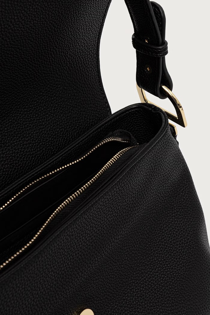 Torebka damska z imitacji skóry THAOE RE Valentino Bags czarny VBSA5M09