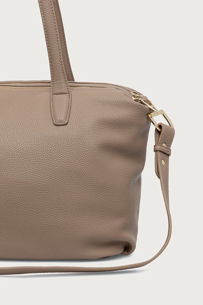 Akcesoria Valentino Bags Torebka damska z imitacji skóry THAOE RE VBSA5M01 beżowy