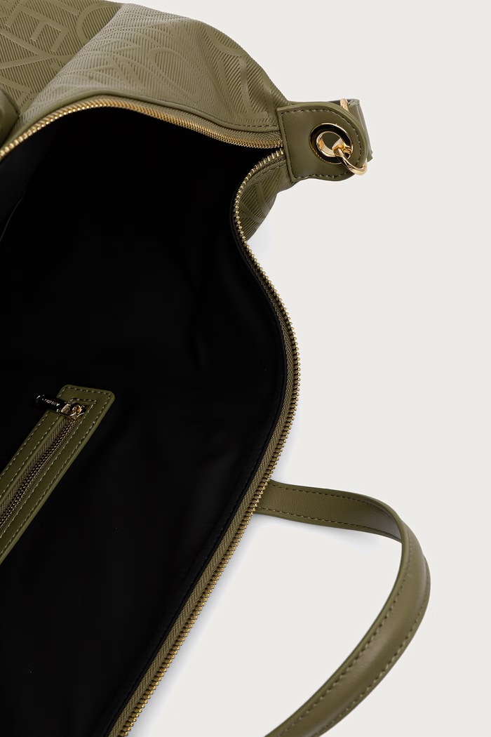 Torebka damska z imitacji skóry GYNEVRA RE Valentino Bags zielony VBSA6860