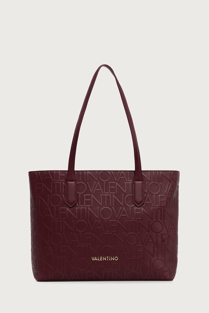 Valentino Bags Torebka damska z imitacji skóry GYNEVRA RE bordowy VBSA6801