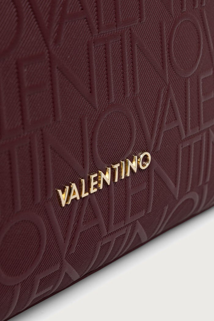 Torebka damska z imitacji skóry GYNEVRA RE Valentino Bags VBSA6801 bordowy
