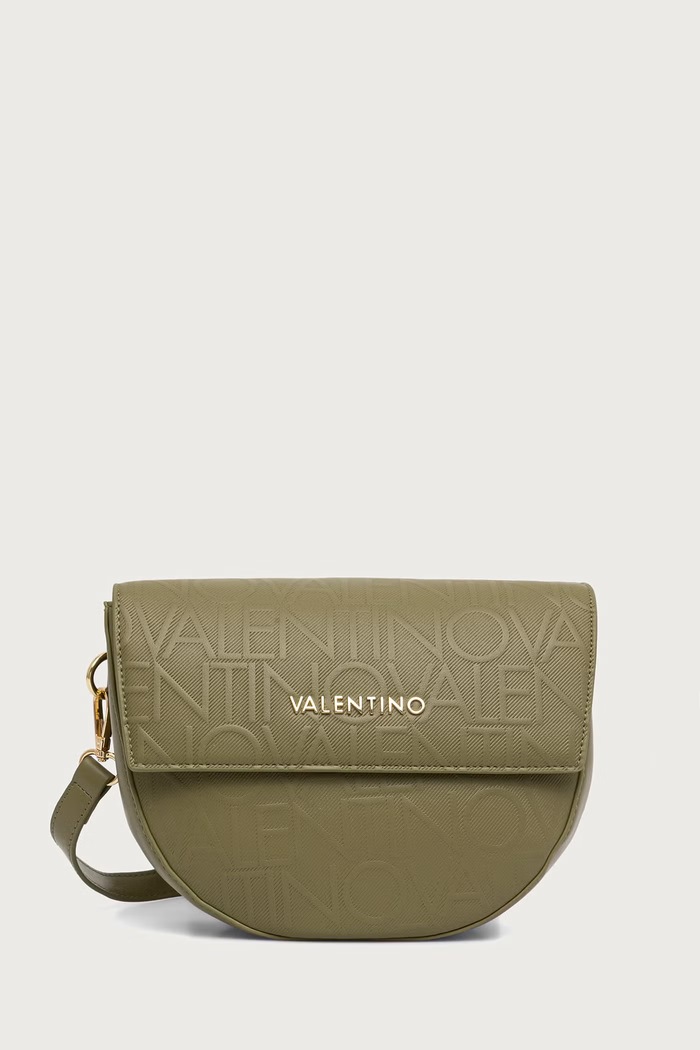 Valentino Bags Torebka crossbody damska z imitacji skóry GYNEVRA RE zielony VBSA6809