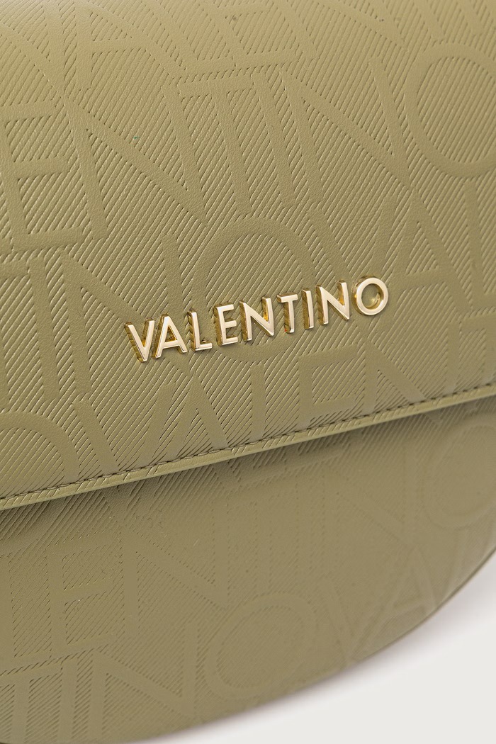 Torebka crossbody damska z imitacji skóry GYNEVRA RE Valentino Bags VBSA6809 zielony