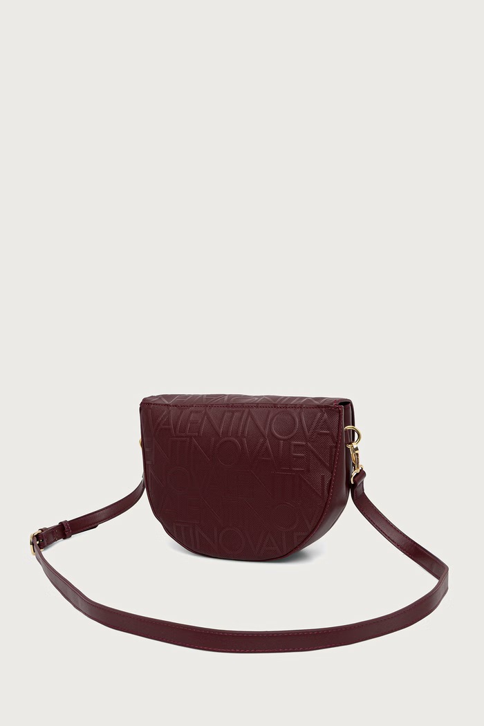 Valentino Bags Torebka crossbody damska z imitacji skóry GYNEVRA RE VBSA6809 bordowy AW26