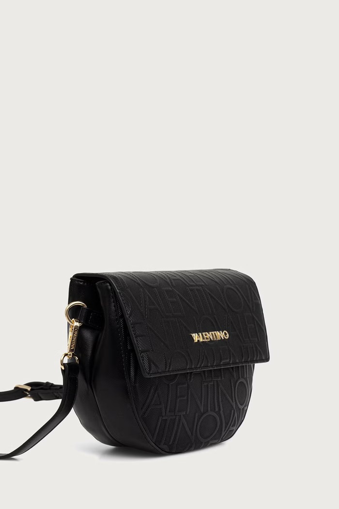 Valentino Bags Torebka crossbody damska z imitacji skóry GYNEVRA RE VBSA6809 czarny AW26