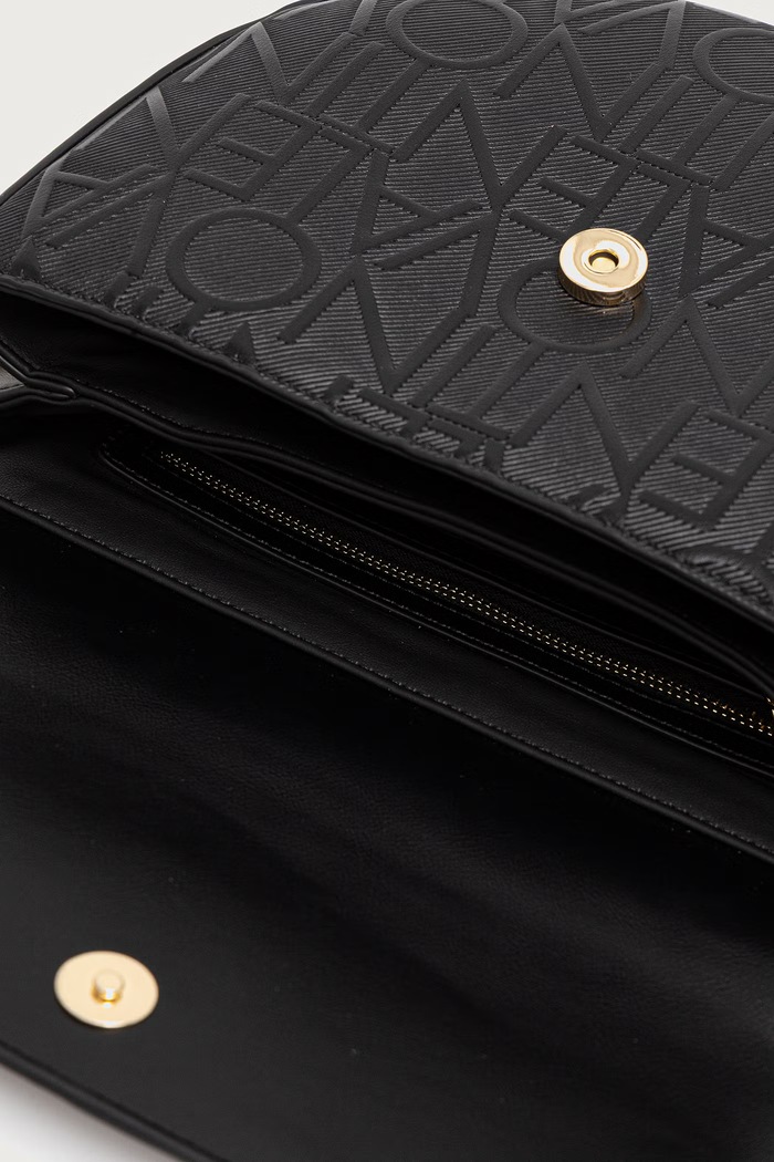 Torebka crossbody damska z imitacji skóry GYNEVRA RE Valentino Bags czarny VBSA6809