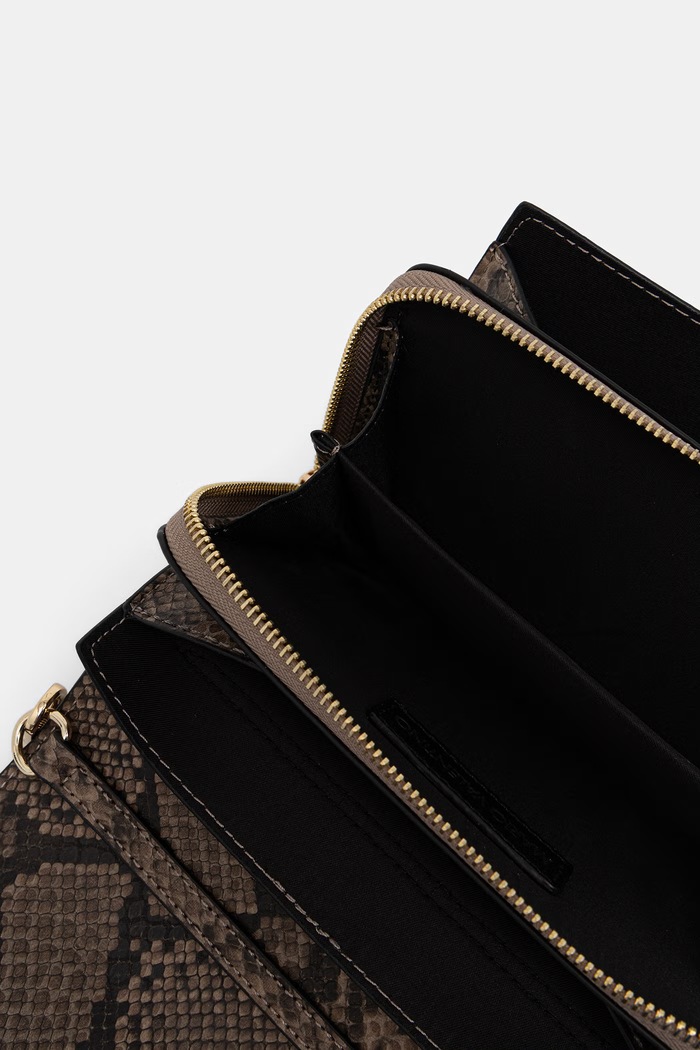 Valentino Bags torebka crossbody damska z imitacji skóry EMBER VBS9IE17P brązowy