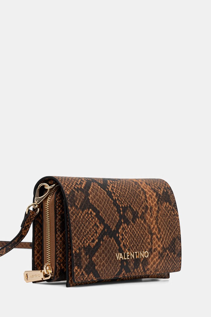 Valentino Bags torebka crossbody damska z imitacji skóry EMBER VBS9IE17P brązowy AW26