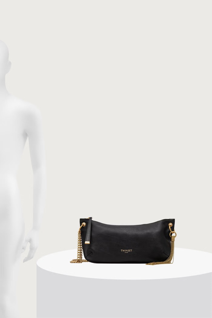 Twinset чанта дамска от кожа 262TD8250