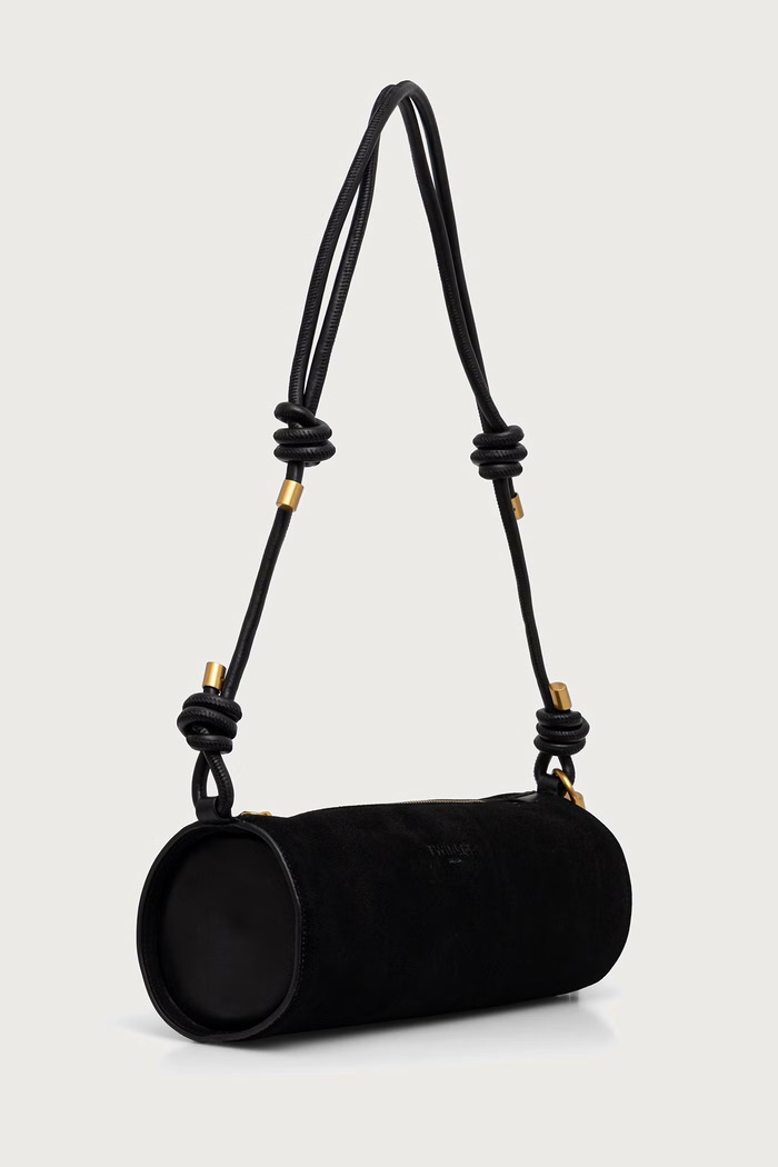 Twinset torba za žene od brušene kože 262TD8232 crna AW26