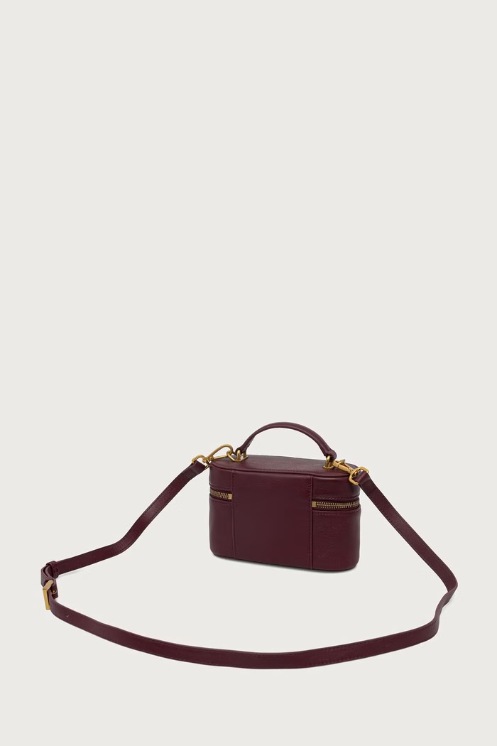 Twinset crossbody kabelka dámská 262TD8170 burgundské AW26