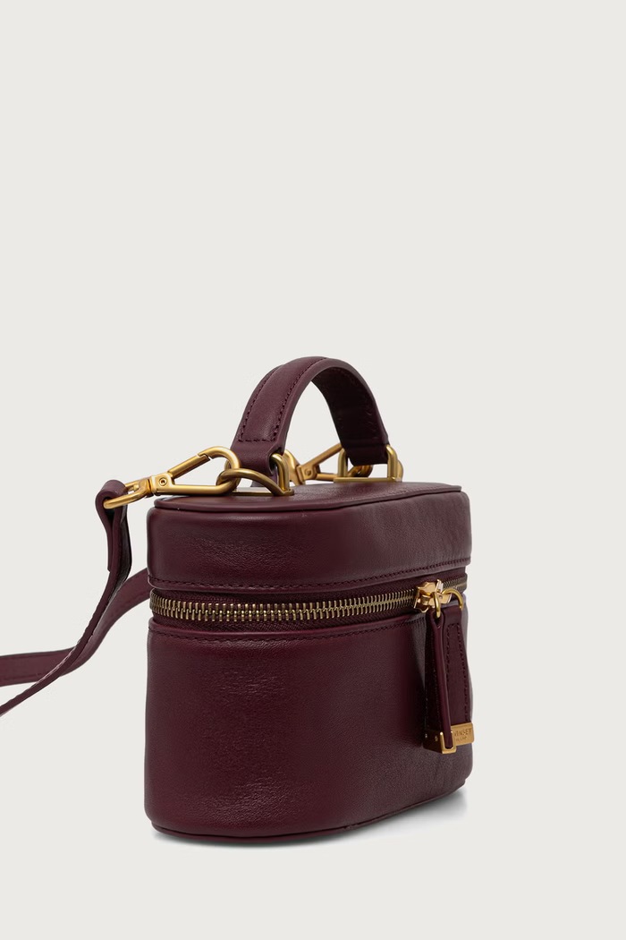 Doplňky Twinset crossbody kabelka dámská 262TD8170 burgundské