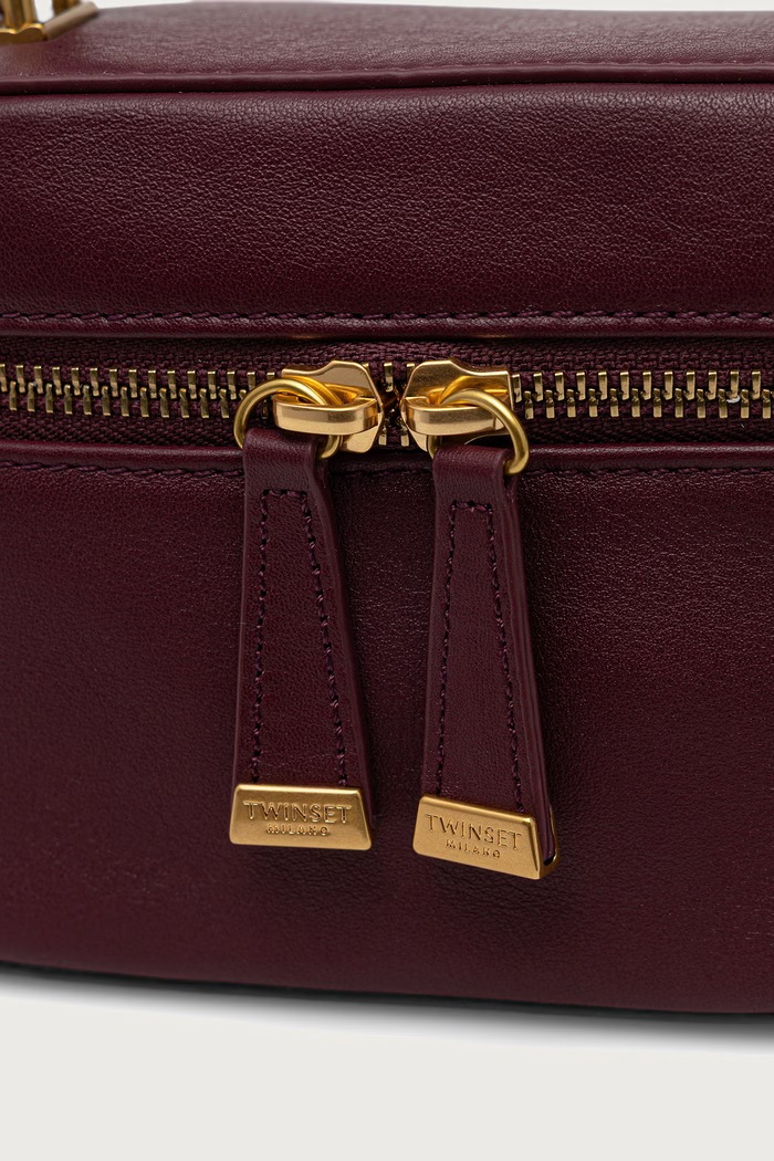 Twinset crossbody kabelka dámská burgundské 262TD8170