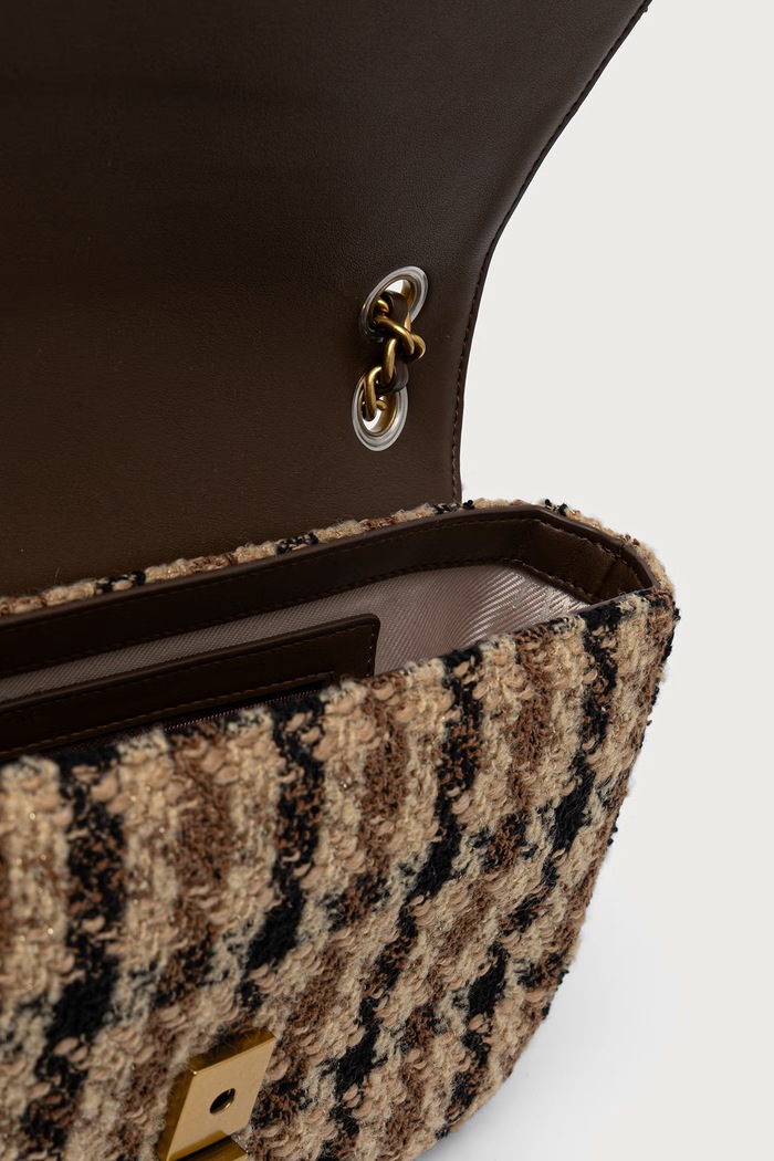 Чанта дамска Twinset кафяв 262TD8080