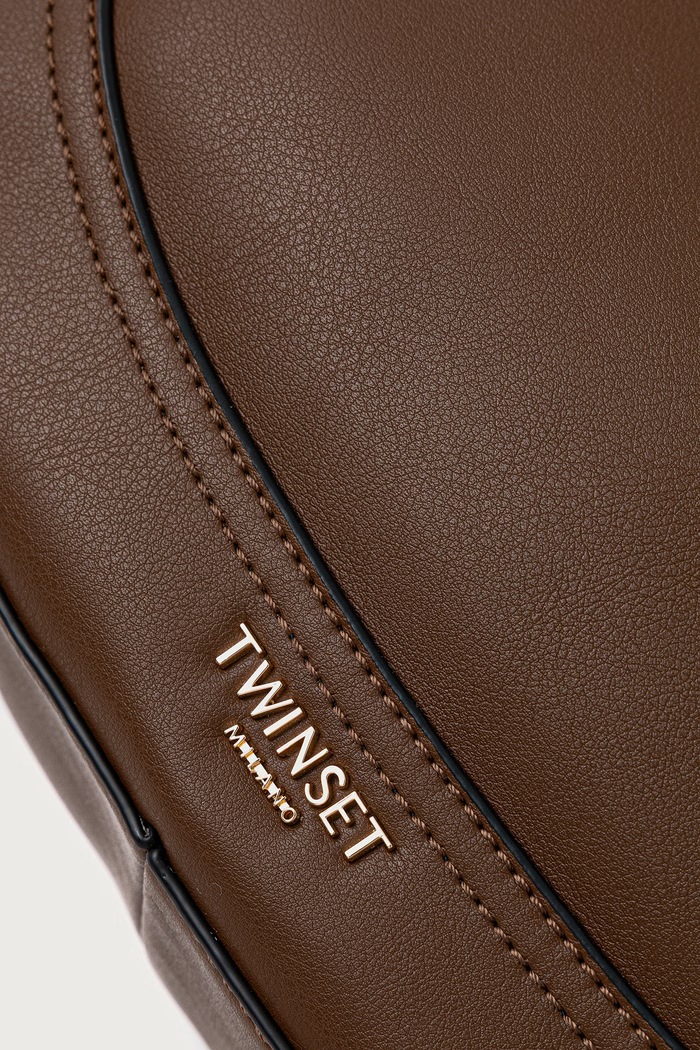 Crossbody torba za žene Twinset 262TD8052 smeđa
