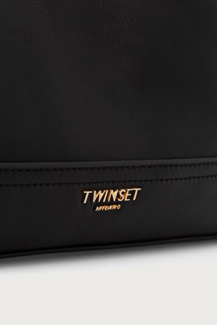 Akcesoria Twinset Torebka damska z imitacji skóry 262TD8051 czarny
