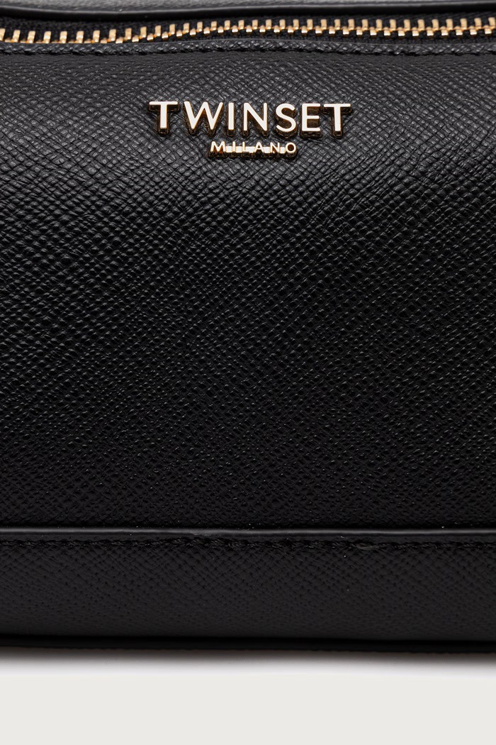 Аксесоари Twinset Чанта crossbody дамска от имитация на кожа 262TD8044 черен