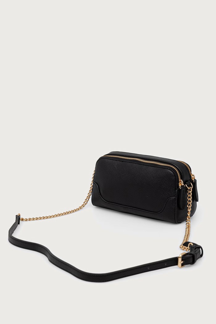 Чанта crossbody дамска от имитация на кожа Twinset 262TD8044 черен