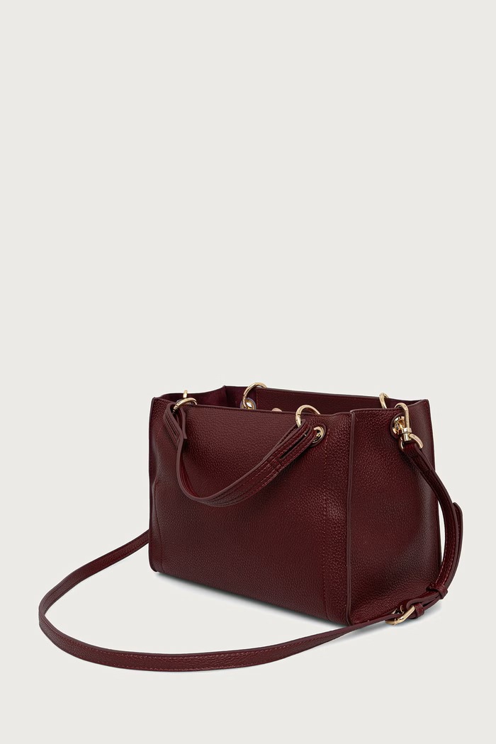 Dodaci Twinset Tote torba za žene od imitacije kože 262TD8030 bordo