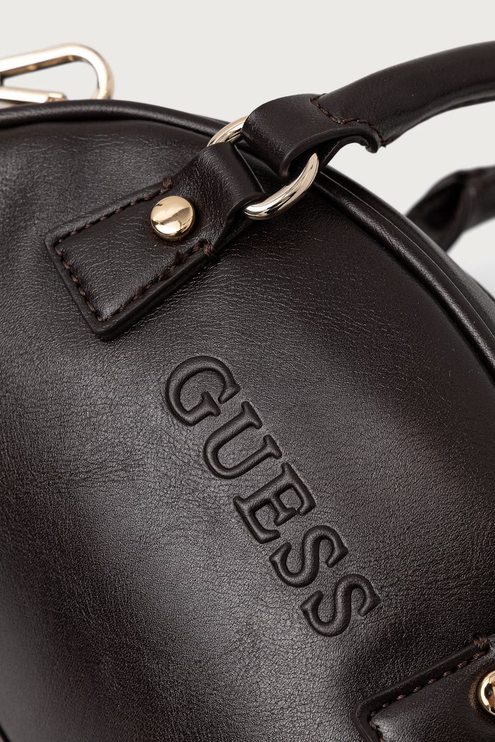 Borsa a tracollo da donna in similpelle CRIS Guess V6BZ07.W4597 marrone