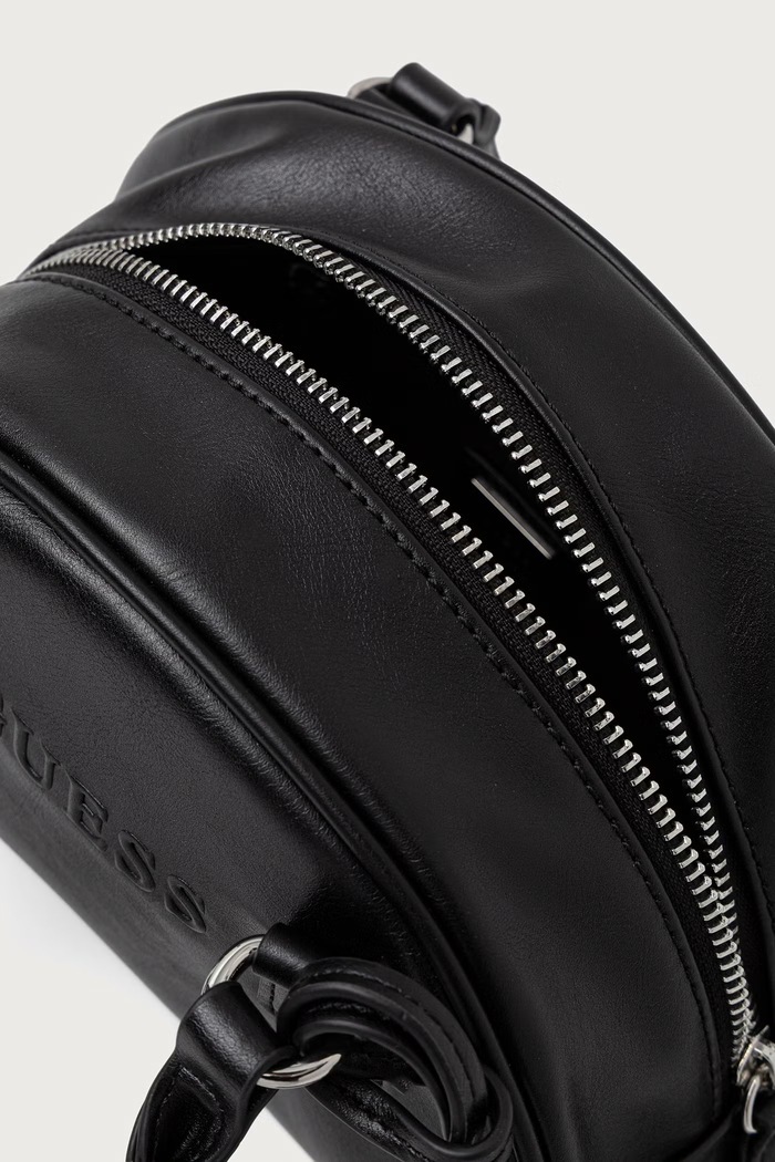Borsa a tracollo da donna in similpelle CRIS Guess nero V6BZ07.W4597