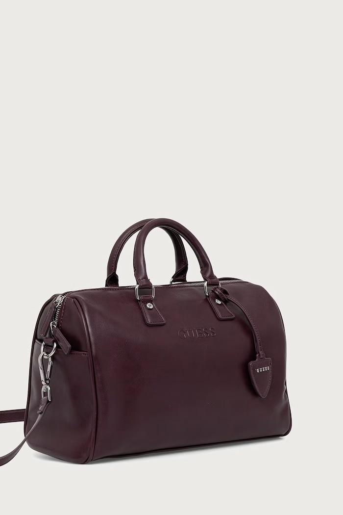 Guess Taška dámska z imitácie kože ERIN V6BZ06.W4595 burgundské AW26