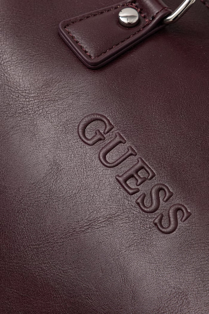 Taška dámska z imitácie kože ERIN Guess V6BZ06.W4595 burgundské