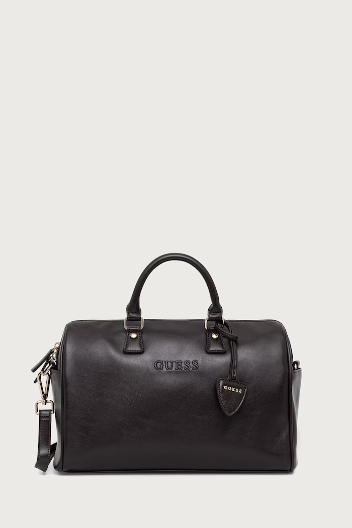 Guess Taška dámska z imitácie kože ERIN hnedá V6BZ06.W4595
