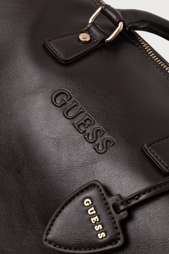 Taška dámska z imitácie kože ERIN Guess V6BZ06.W4595 hnedá