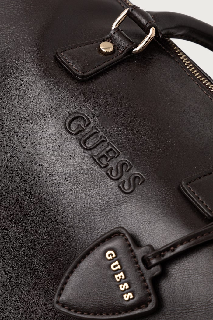 Taška dámska z imitácie kože ERIN Guess V6BZ06.W4595 hnedá
