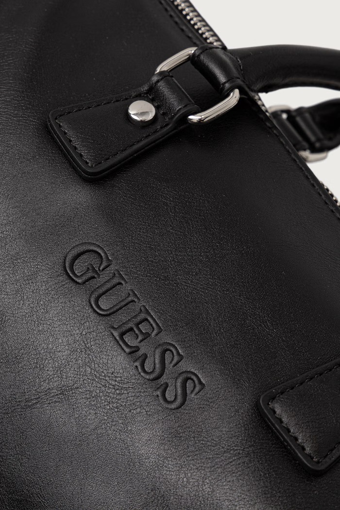 Taška dámska z imitácie kože ERIN Guess V6BZ06.W4595 čierna