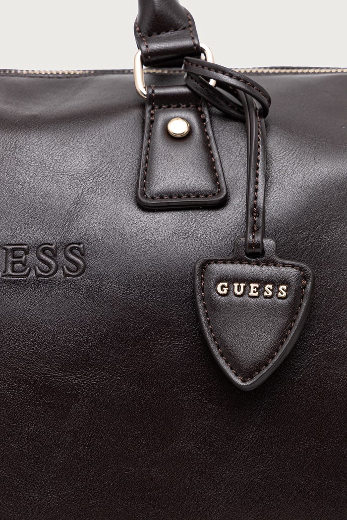 Torba za žene od imitacije kože ERIN Guess V6BZ05.W4592 smeđa